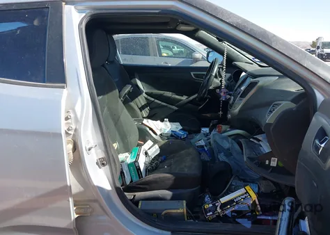 2017 Hyundai Veloster Value Edition from USA, damaged, VIN KMHTC6AD0HU317429